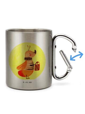 Mr. & Mrs. Panda Isolierbecher Glühwürmchen ohne Spruch in Silber