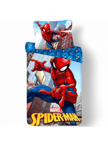 Spiderman 2-tlg.Set: Kinderbettwäsche Spider-Man in Bunt