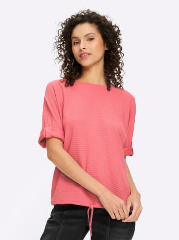 Heine Fledermausshirt in flamingo