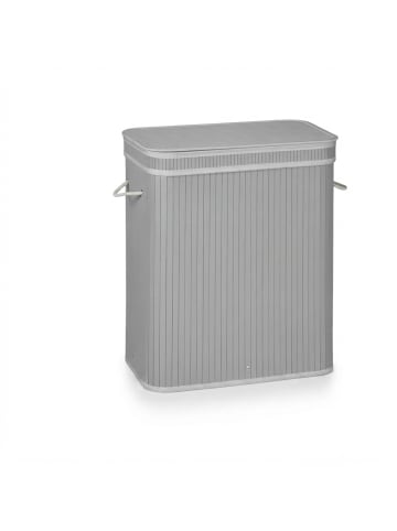 relaxdays Wäschekorb in Grau - (B)52 x (H)60 x (T)32 cm