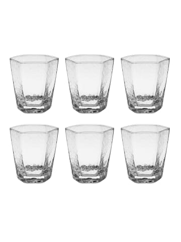 Butlers 6x Glas 380ml CUBES in Transparent