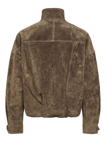 ONLY Jacke aus Wildleder in Rain Drum