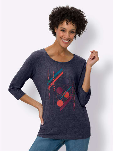Sieh an! 3/4-Arm-Shirt in marine-terra