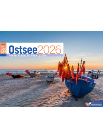 Ackermann Kunstverlag Kalender - Ostsee ReiseLust Kalender 2026 | von Flensburg bis nach Usedom