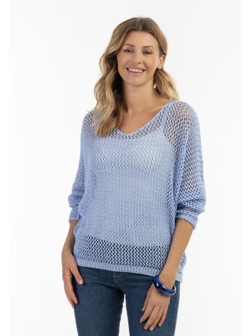 usha FESTIVAL Strick Pullover in Hellblau