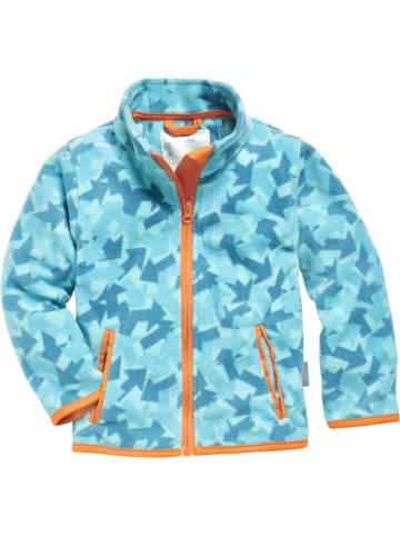 Playshoes Kinder Fleecejacke/Fleecepullover "Fleece-Jacke Pfeile Camouflage" in Blau