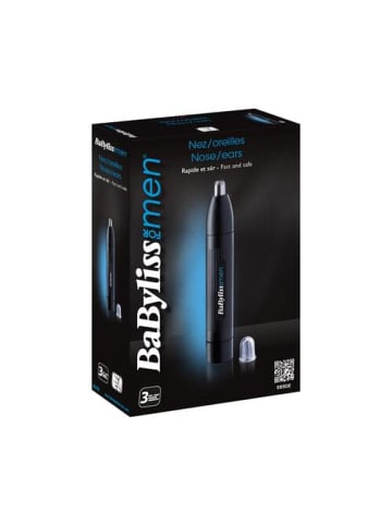 BaByliss Nasenschneider und Ohrhaarschneider Haartrimmer in Schwarz