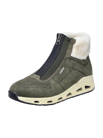rieker Komfort Stiefeletten in Grün