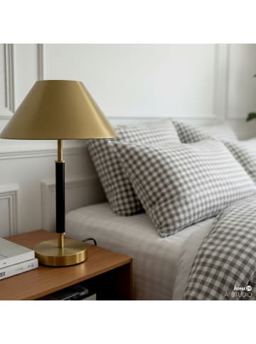home24 Tischleuchte KOVAL in Gold