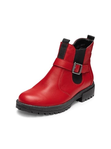 VITAFORM Softnappaleder Stiefeletten in rot