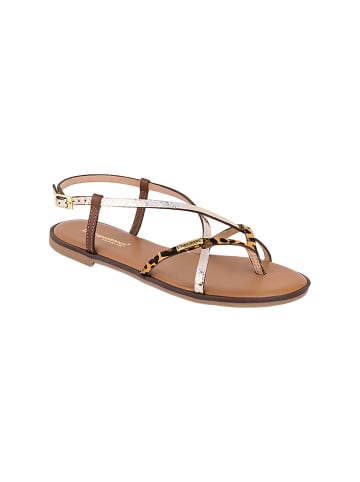 Les Tropéziennes par M Belarbi Monagum Ledersandalen Leopard Multi