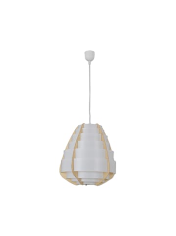 näve Pendelleuchte "MALMÖ" in beige - (L)37 cm x (B)37 cm x (H)144 cm