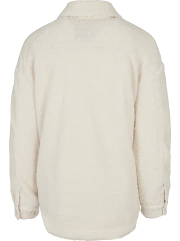 Urban Classics Long Sleeve Shirt in whitesand