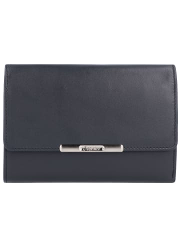 Esquire Helena Geldbörse I Leder 14 cm blau