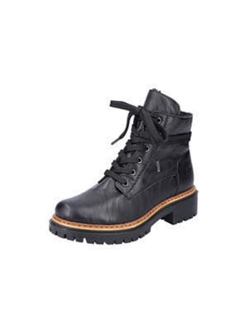 rieker Schnürstiefel in schwarz