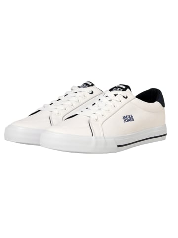 Jack and Jones Canvas Sneaker in Weiß
