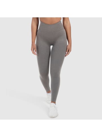 SMILODOX Leggings Elin in Anthrazit Melange