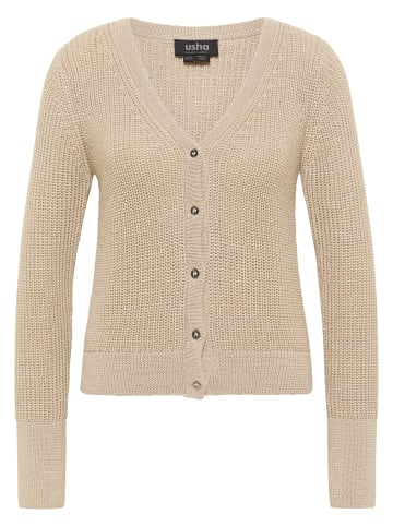 usha BLACK LABEL Strickjacke in Beige