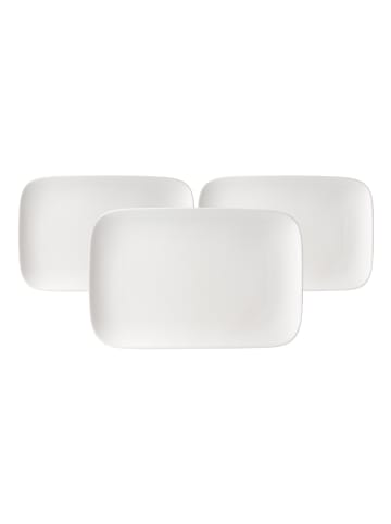 Ritzenhoff & Breker 3er Set Servierplatten Arena 30 x 19 cm in weiß