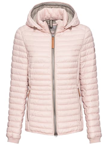 Camel Active Leichte Steppjacke aus recyceltem Polyamid in Rosa