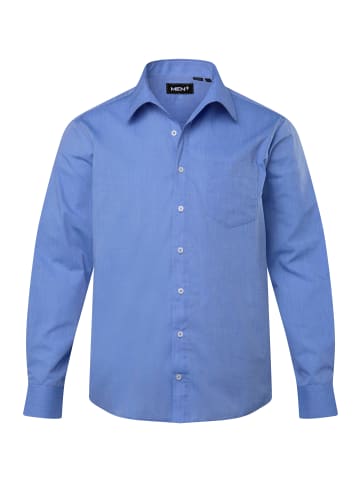 Men Plus Hemd in hellblau