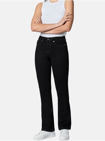 PEAK TIME  Bootcut-Jeans Zenita in Gamma Black