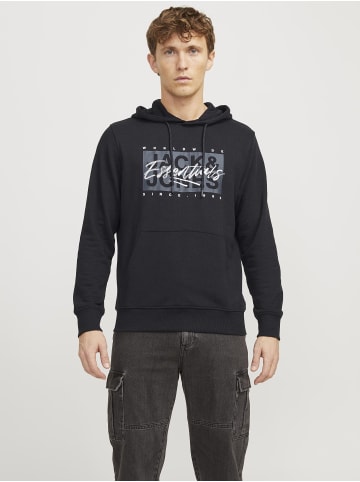 Jack & Jones Kapuzenpullover in Black 1