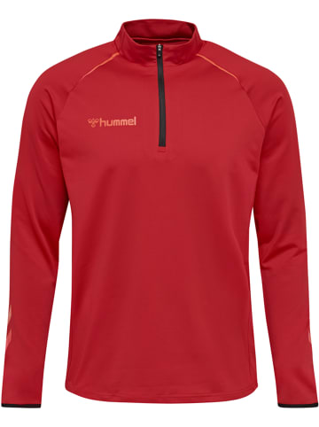Hummel Hummel Sweatshirt Hmlauthentic Multisport Herren Leichte Design Schnelltrocknend in CHILI PEPPER
