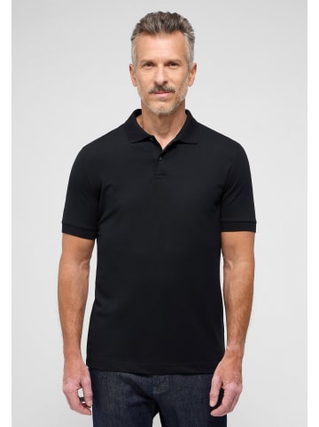 Eterna Poloshirt SLIM FIT in schwarz