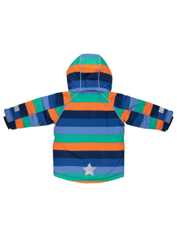 Villervalla Winterjacken Streifen in blau