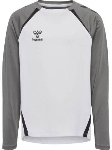 Hummel Kinder Hoodie "Lead 2.0 Crew Sweat" in Weiß