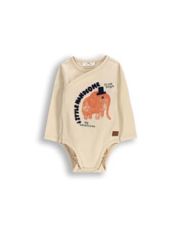 Coccodrillo Langarm-Body in beige