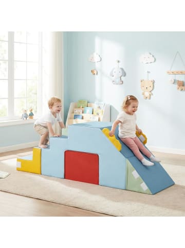 COSTWAY 4 teilige Schaumstoffbausteine in Bunt