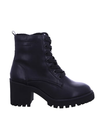 Tom Tailor Schnürstiefelette in schwarz