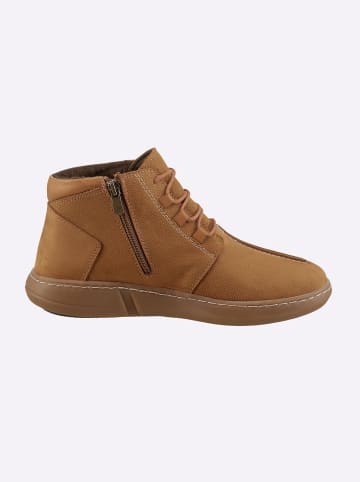 Gemini Stiefelette in cognac