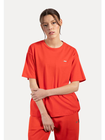 SMILODOX T-Shirt Lyanna in Rot