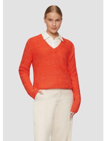 s.Oliver Strickpullover langarm in Orange