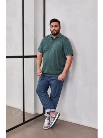 Men Plus Jeanshose in dark blue denim