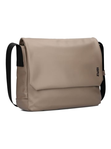 Zwei Cargo Umhängetasche 34 cm in taupe