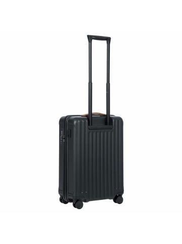 BRIC`s Capri - 4-Rollen-Trolley mit USB-Anschluss 55 cm in schwarz