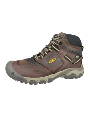 Keen Stiefel Ridge Flex braun