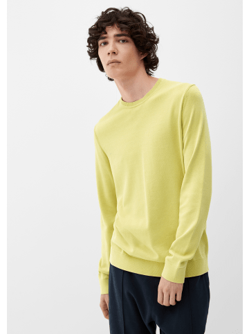 S. Oliver Pullover langarm in Gelb