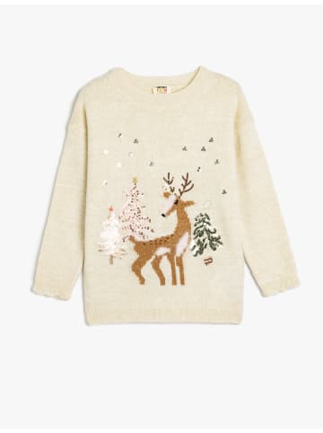 KOTON Sweater in Ekru