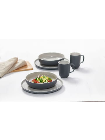 Ritzenhoff & Breker 6er Set Eierteller Jasper ø 12 cm in grau