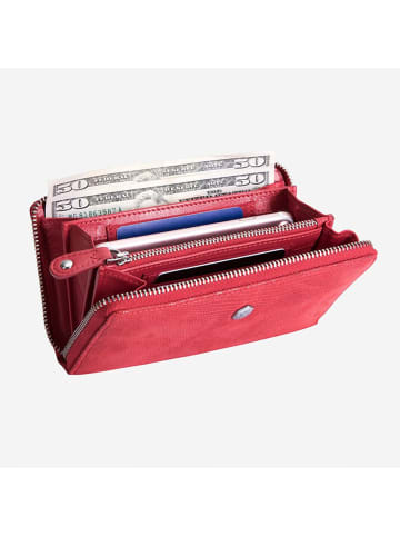Jekyll & Hide Sevilla Geldbörse RFID Leder 17 cm in cherry