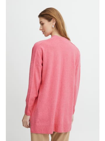 ICHI Strickjacke IHALPA Loose fit in Chateau Rose