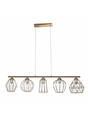 Licht-Erlebnisse Pendelleuchte (L)97 x (T)90 cm in Messing