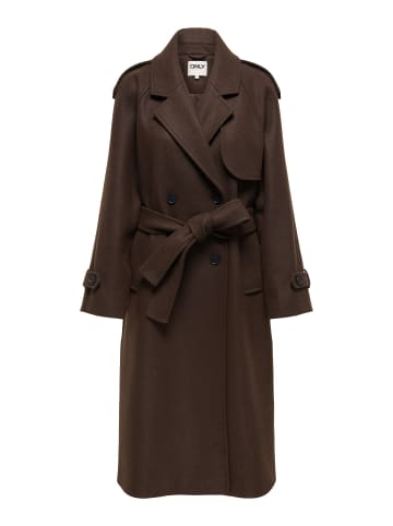 ONLY Mantel in Chocolate Brown