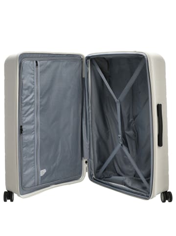 D&N Travel Line 4700+ - 4-Rollen-Trolley L 78 cm erw. (cream white) in cream white