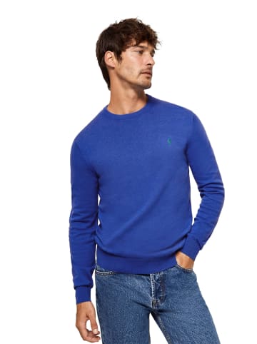 Polo Club Pullover in Indigo Blau